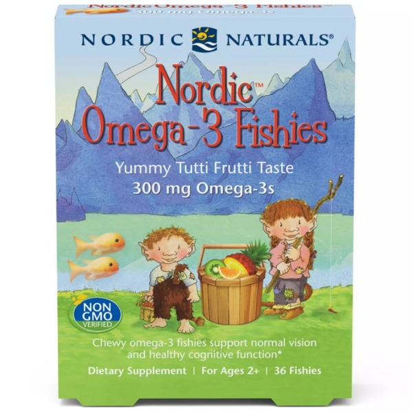 Жирные кислоты Nordic Naturals Nordic Omega-3 Fishies, 36 желеек