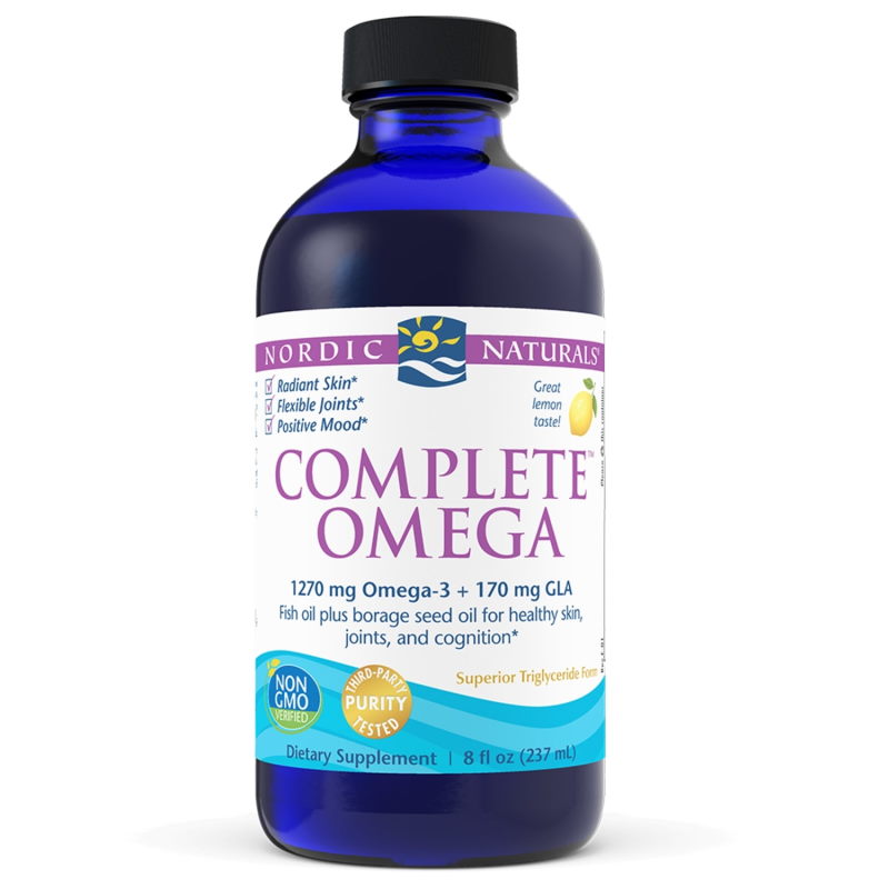 Жирні кислоти Nordic Naturals Complete Omega, 237 мл лимон
