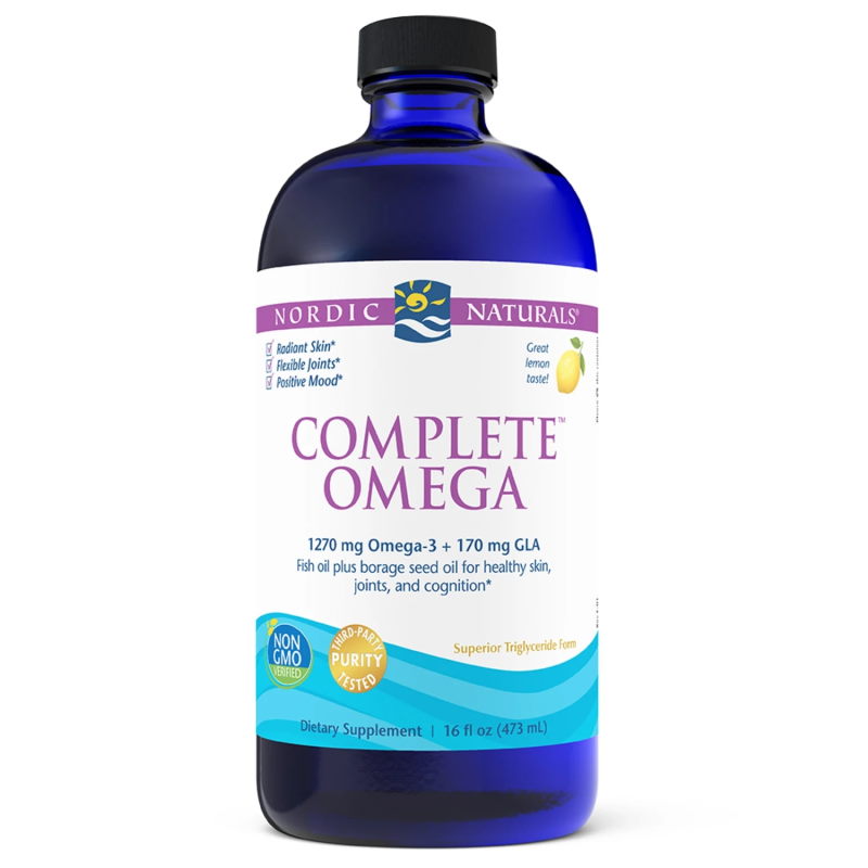 Жирные кислоты Nordic Naturals Complete Omega, 473 мл лимон