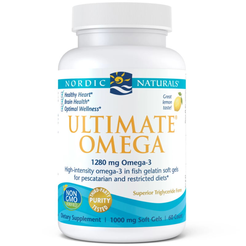 Жирні кислоти Nordic Naturals Ultimate Omega, 60 рибних капсул. Фото 2