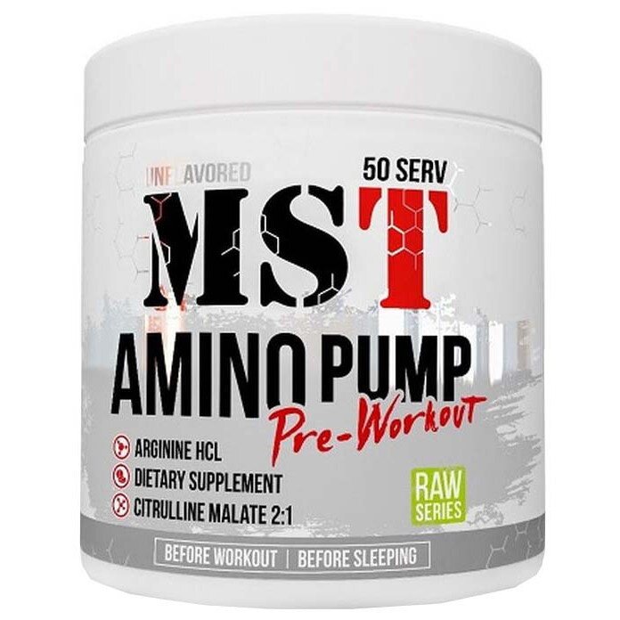 Передтренувальний комплекс MST Nutrition Amino Pump, 300 грам