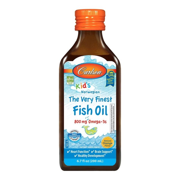 Жирні кислоти Carlson Labs Kid's The Very Finest Fish Oil, 200 мл