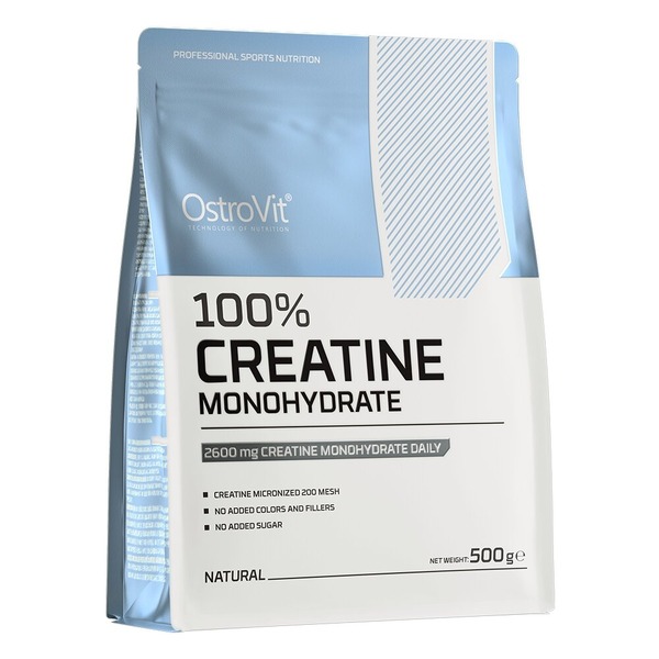 Креатин OstroVit Creatine Monohydrate, 500 грам - Без смаку пакет