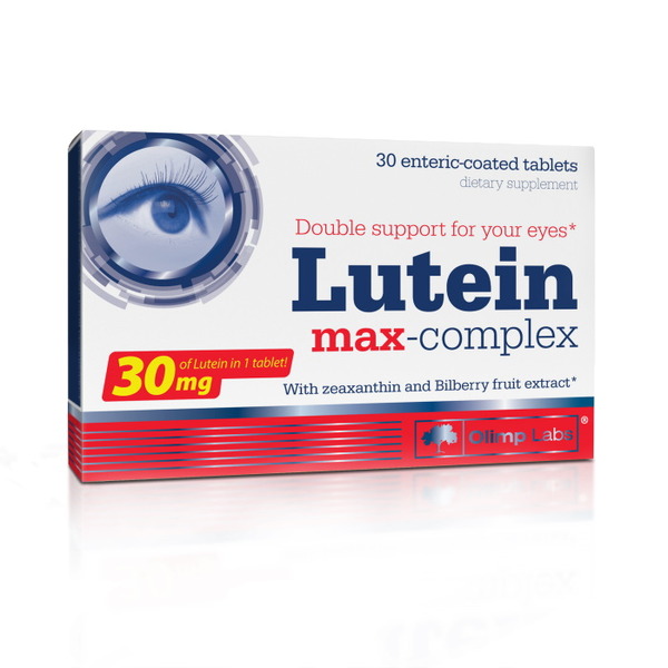 Натуральна добавка Olimp Sport Nutrition Luteina Max-Cоmplex, 30 таблеток