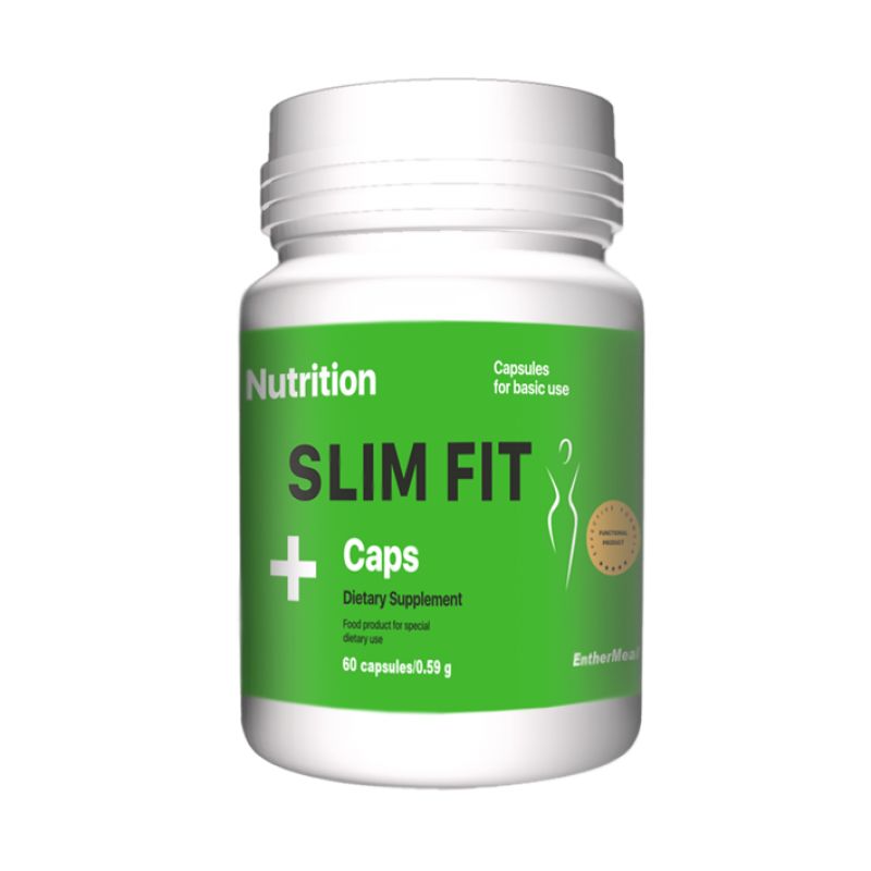 Жироспалювач EntherMeal Slim Fit +, 60 капсул