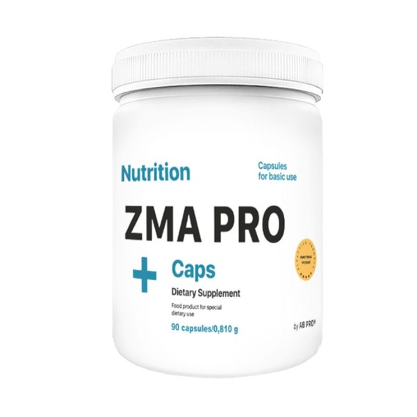 Стимулятор тестостерону AB Pro ZMA Pro+, 90 капсул