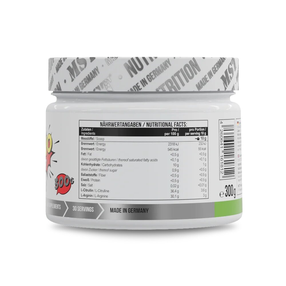 Амінокислота MST Nutrition Amino Pump, 300 грам. Фото 2