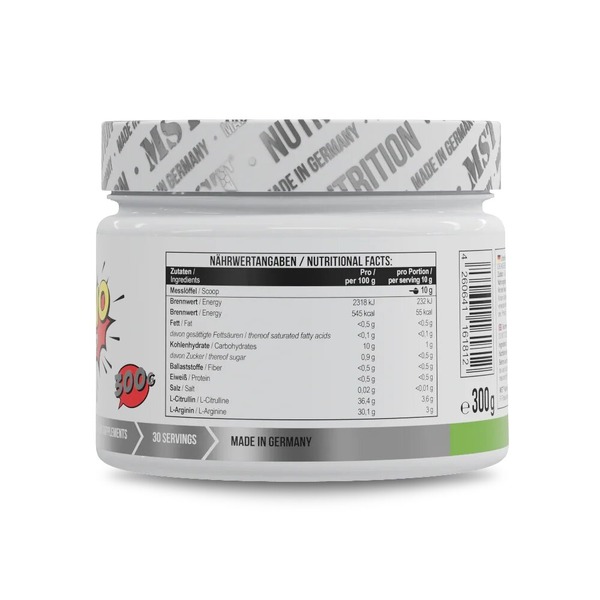 Амінокислота MST Nutrition Amino Pump, 300 грам. Фото 2