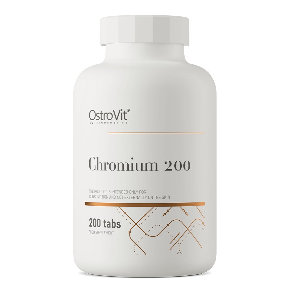 Вітаміни та мінерали OstroVit Chromium 200, 200 таблеток