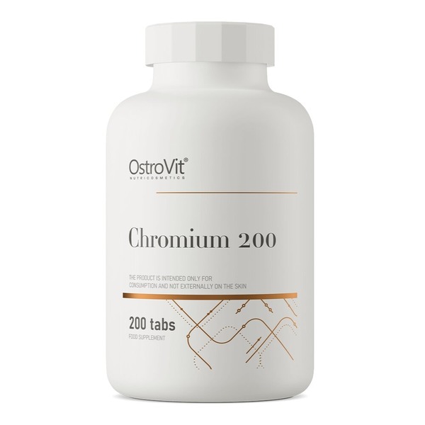 Вітаміни та мінерали OstroVit Chromium 200, 200 таблеток