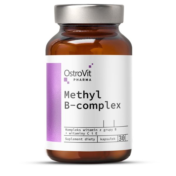 Витамины и минералы OstroVit Queen Fit Methyl B-Complex, 30 капсул