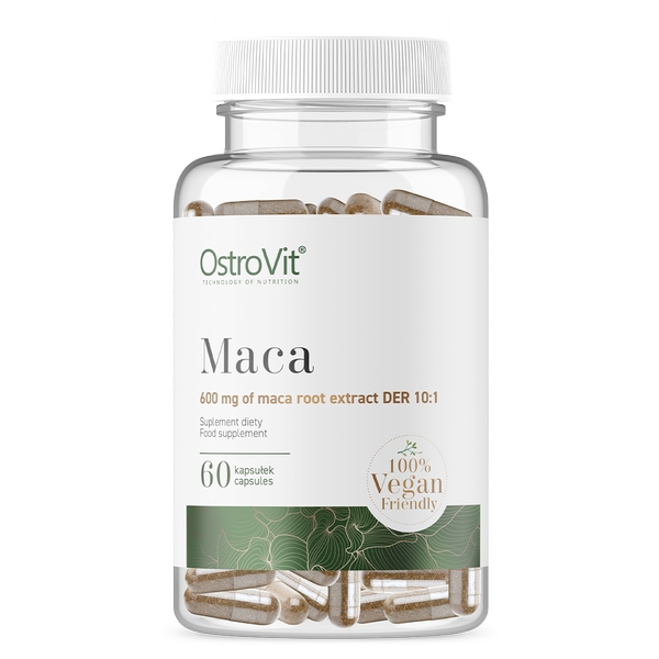 Натуральная добавка OstroVit Vege Maca, 60 вегакапсул