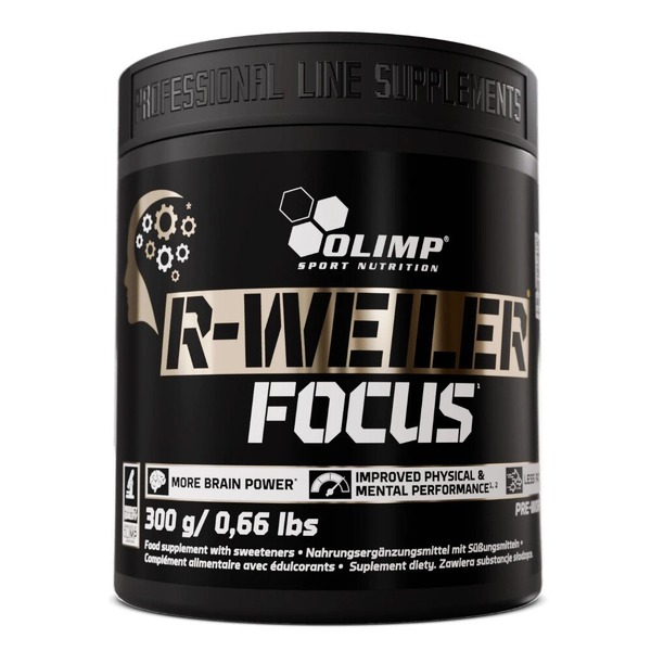 Передтренувальний комплекс Olimp Sport Nutrition R-Weiler Focus, 300 грам