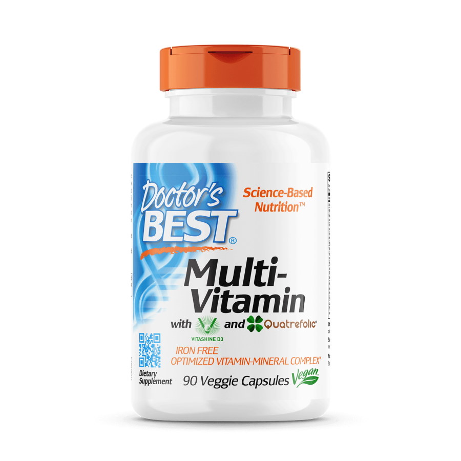 Вітаміни та мінерали Doctor's Best Multi-Vitamin, 90 вегакапсул