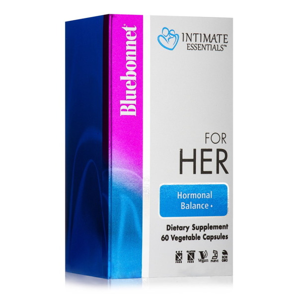 Натуральная добавка Bluebonnet Nutrition For Her Hormonal Balance, 60 вегакапсул