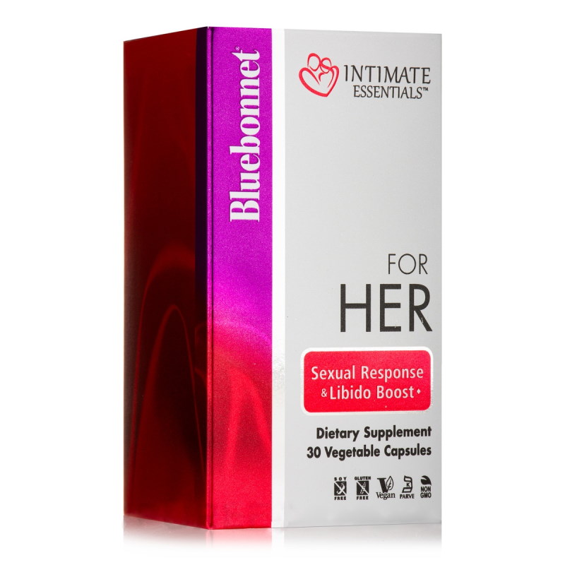 Натуральная добавка Bluebonnet Nutrition For Her Sexual Response and Libido Boost, 30 вегакапсул