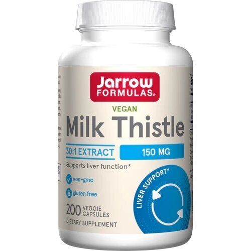 Натуральна добавка Jarrow Formulas Milk Thistle 150 mg, 200 капсул