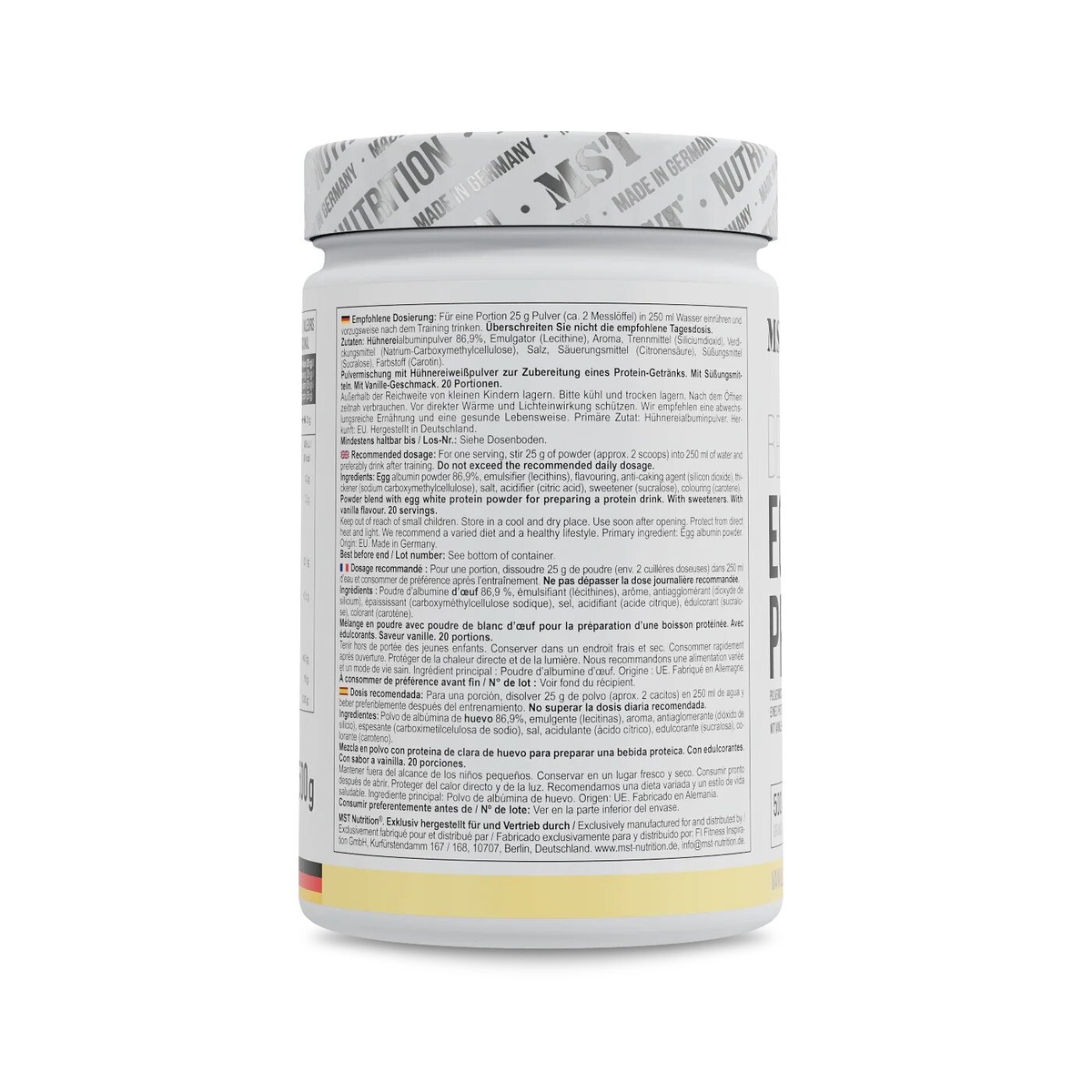Протеїн MST Nutrition Best Egg Protein, 500 грам. Фото 3
