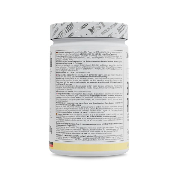 Протеїн MST Nutrition Best Egg Protein, 500 грам. Фото 3