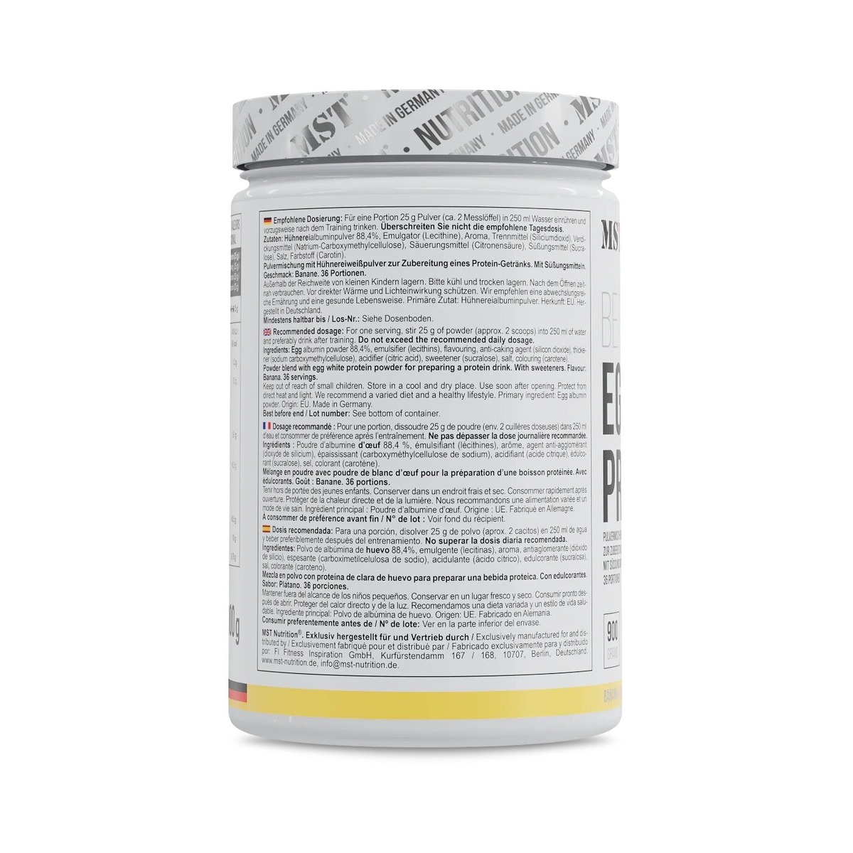 Протеїн MST Nutrition Best Egg Protein, 900 грам. Фото 13