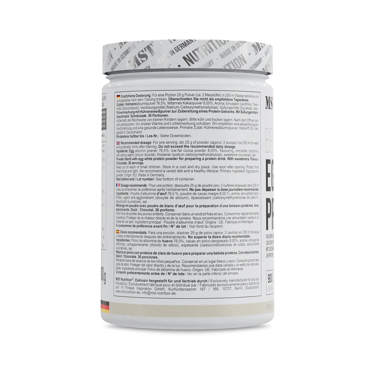 Протеїн MST Nutrition Best Egg Protein, 900 грам. Фото 6
