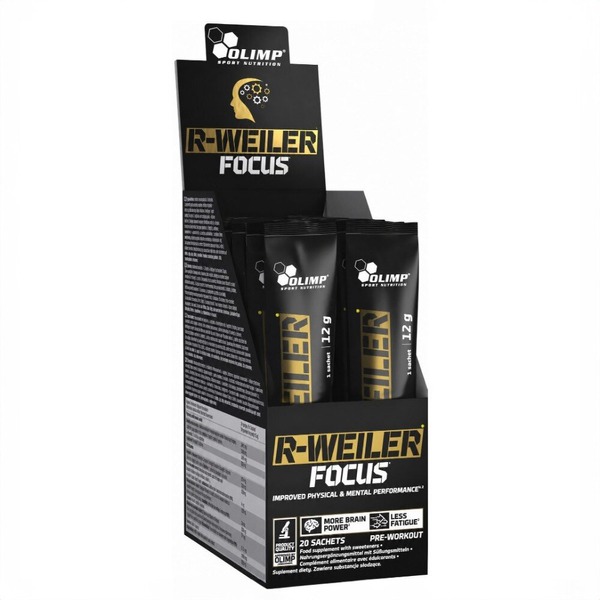 Передтренувальний комплекс Olimp Sport Nutrition R-Weiler Focus Stick, 20*12 грам