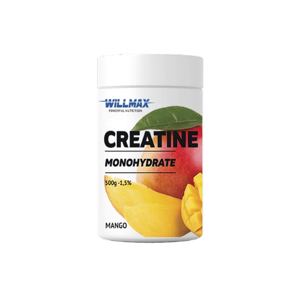 Креатин Willmax Creatine Monohydrate, 500 грамм. Фото 7