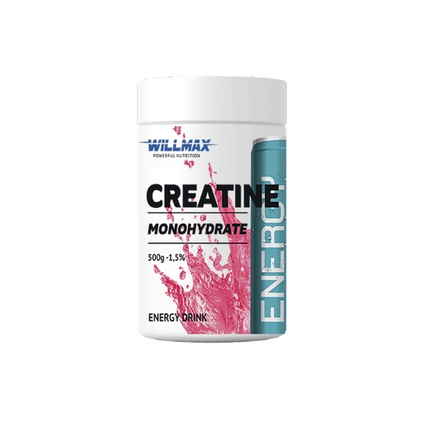 Креатин Willmax Creatine Monohydrate, 500 грамм. Фото 9