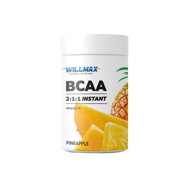 Амінокислота BCAA Willmax BCAA 2:1:1, 400 грам