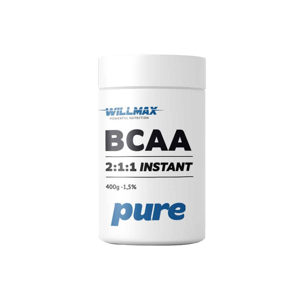 Амінокислота BCAA Willmax BCAA 2:1:1, 400 грам. Фото 8
