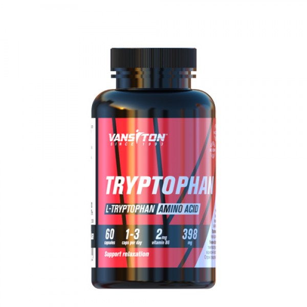 Аминокислота Vansiton L-Tryptophan, 60 капсул