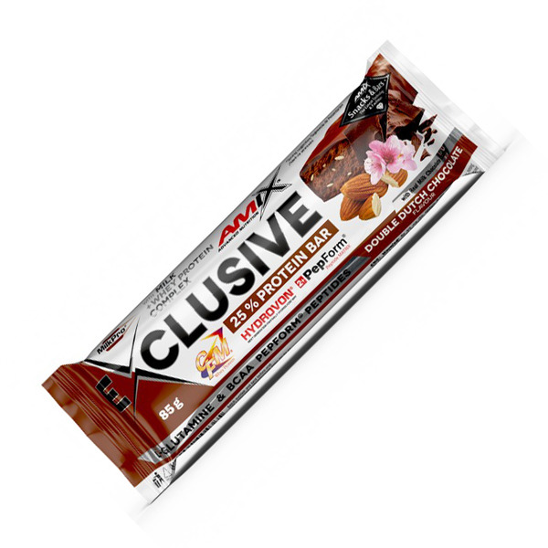 Батончик AMIX Exclusive Protein Bar, 85 грам. Фото 5