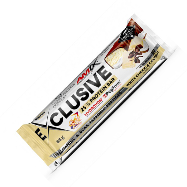 Батончик AMIX Exclusive Protein Bar, 85 грам. Фото 4