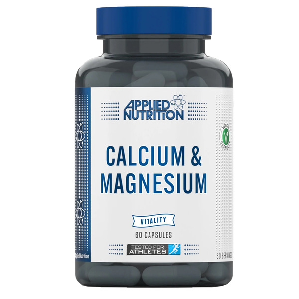 Вітаміни та мінерали Applied Nutrition Calcium Magnesium, 60 таблеток
