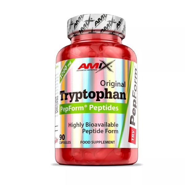 Аминокислота AMIX Tryptophan PepForm Peptides 500 mg, 90 капсул
