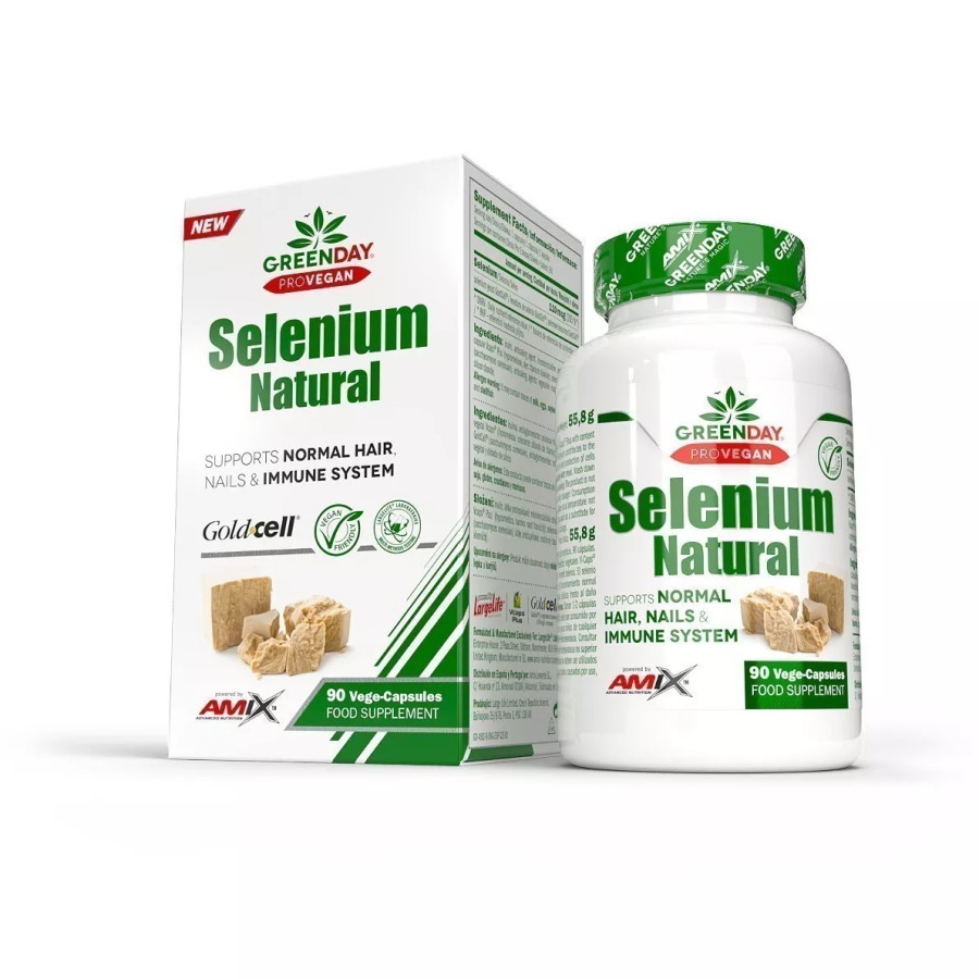 Вітаміни та мінерали AMIX GreenDay ProVegan Selenium Natural, 90 капсул