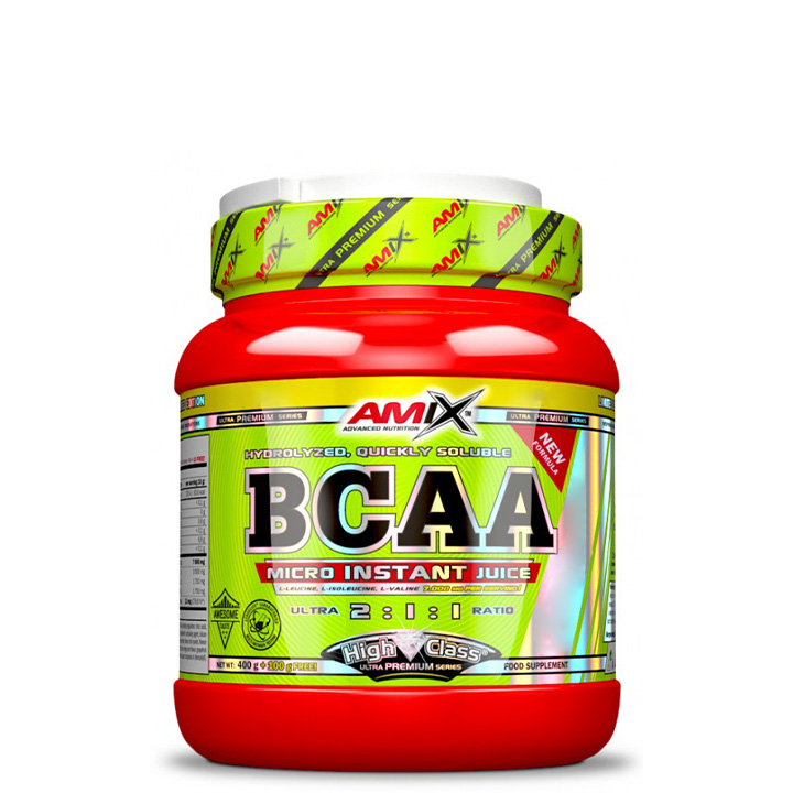 Амінокислота BCAA AMIX BCAA Micro Instant Juice, 400+100 грам