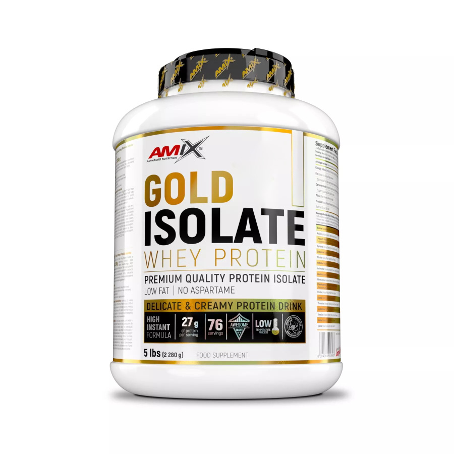 Протеїн AMIX Gold Whey Protein Isolate, 2.28 кг