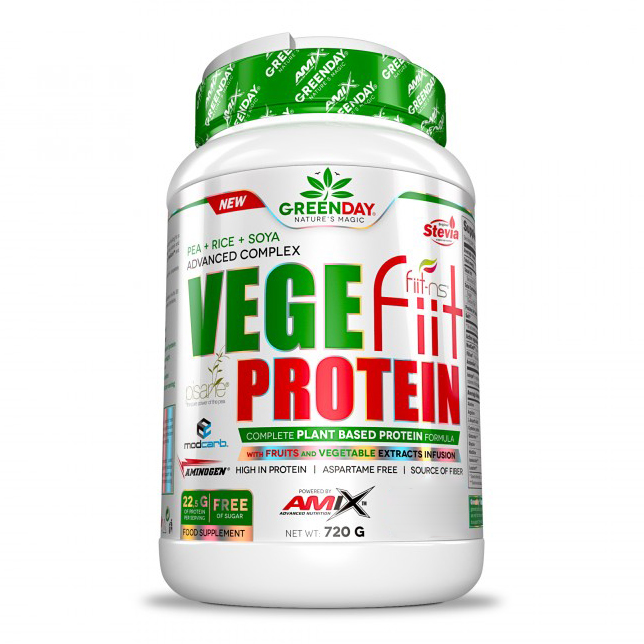 Протеїн AMIX GreenDay Vege-Fiit Protein, 720 грам