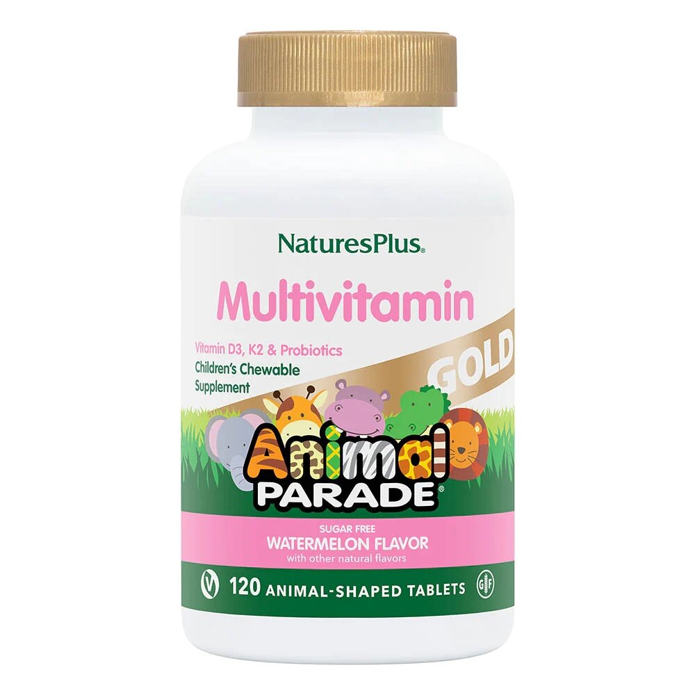 Вітаміни та мінерали Natures Plus Animal Parade Gold, 120 жувальних таблеток. Фото 4