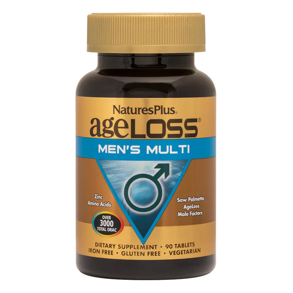 Вітаміни та мінерали Natures Plus Age-Less Mens Multi, 90 таблеток