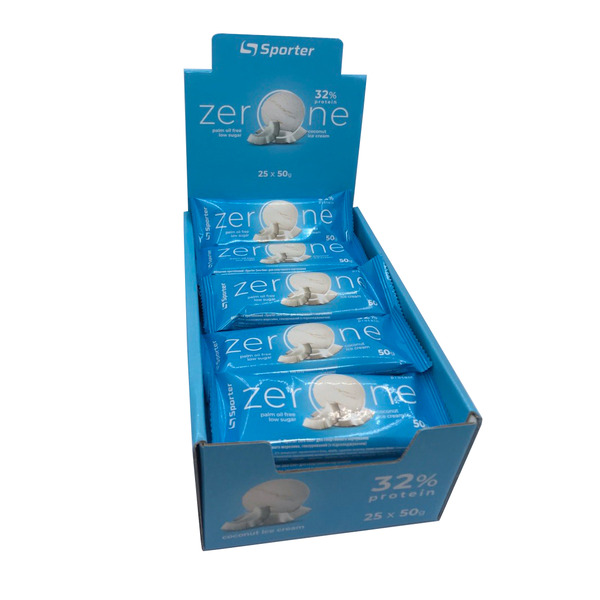 Батончик Sporter Zero One, 25*50 грам. Фото 3