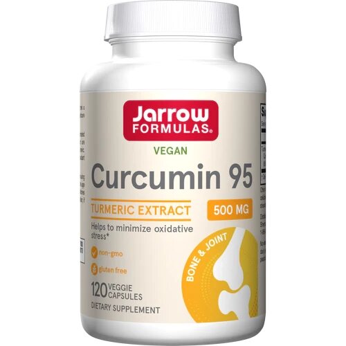 Натуральная добавка Jarrow Formulas Curcumin 95 500 mg, 120 вегакапсул