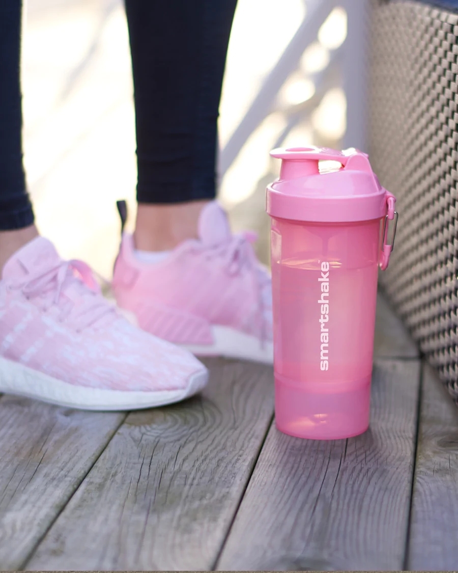 Шейкер Smart Shake Original2GO 800 мл, Light Pink. Фото 3