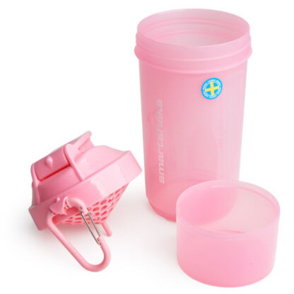 Шейкер Smart Shake Original2GO 800 мл, Light Pink. Фото 2