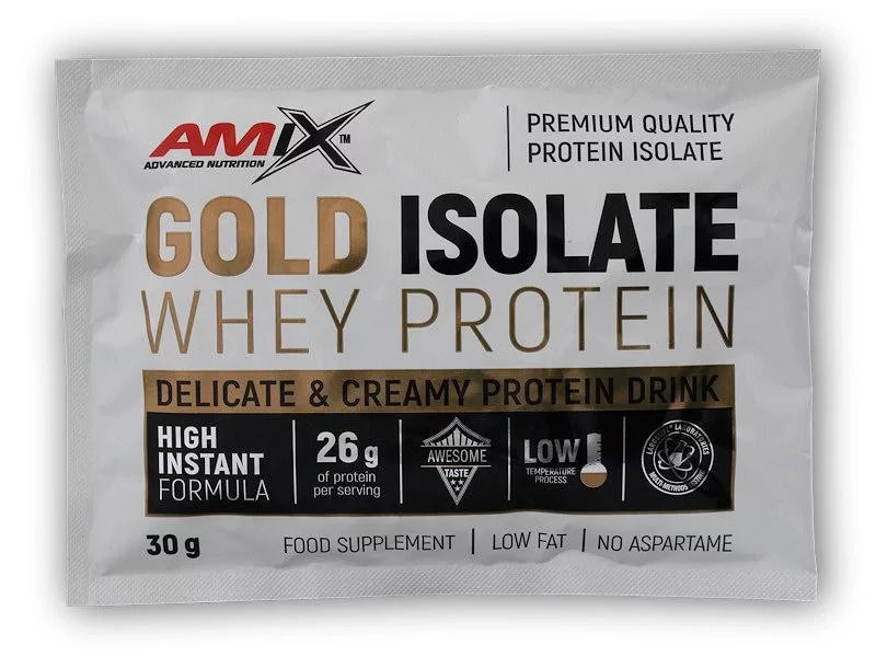 Протеїн AMIX Gold Whey Protein Isolate, 30 грам