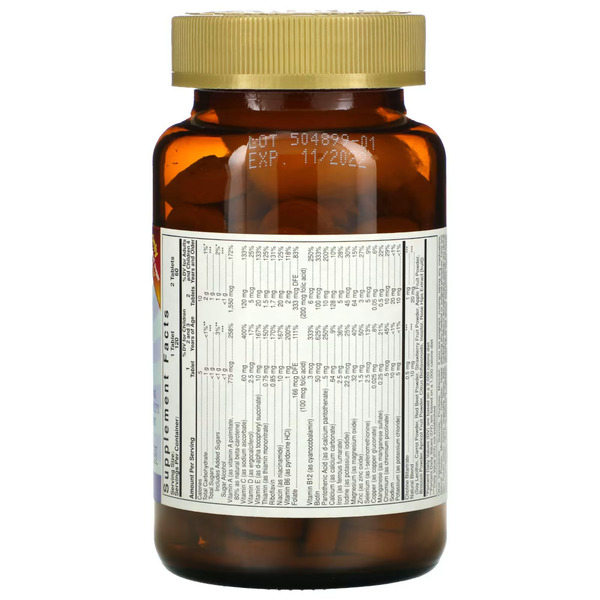 Витамины и минералы Solgar Kangavites, 120 жевательных таблеток. Фото 2