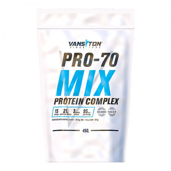 Протеїн Vansiton Pro-70 Mix, 450 грам