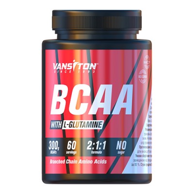 Амінокислота BCAA Vansiton BCAA, 300 грам