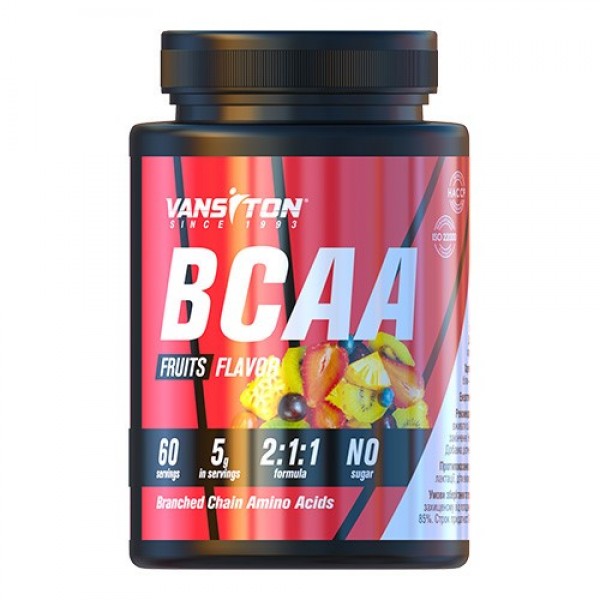 Аминокислота BCAA Vansiton BCAA, 300 грамм. Фото 2